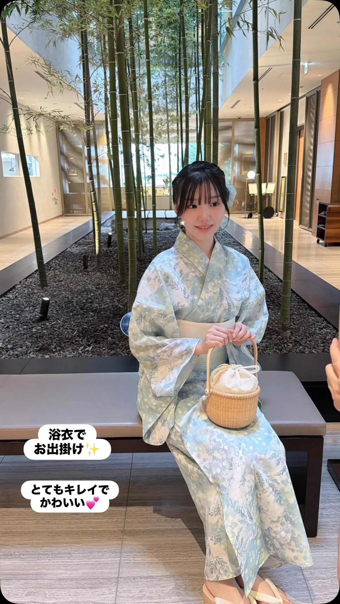 浴衣でお出掛け✨